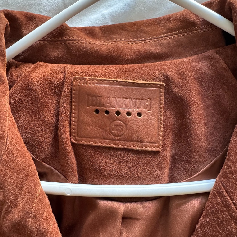 Suede Biker Jacket